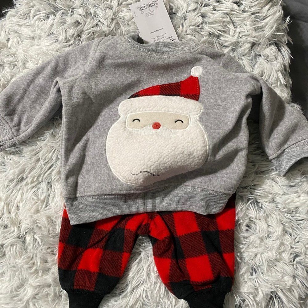 Carters 2pc Santa outfit